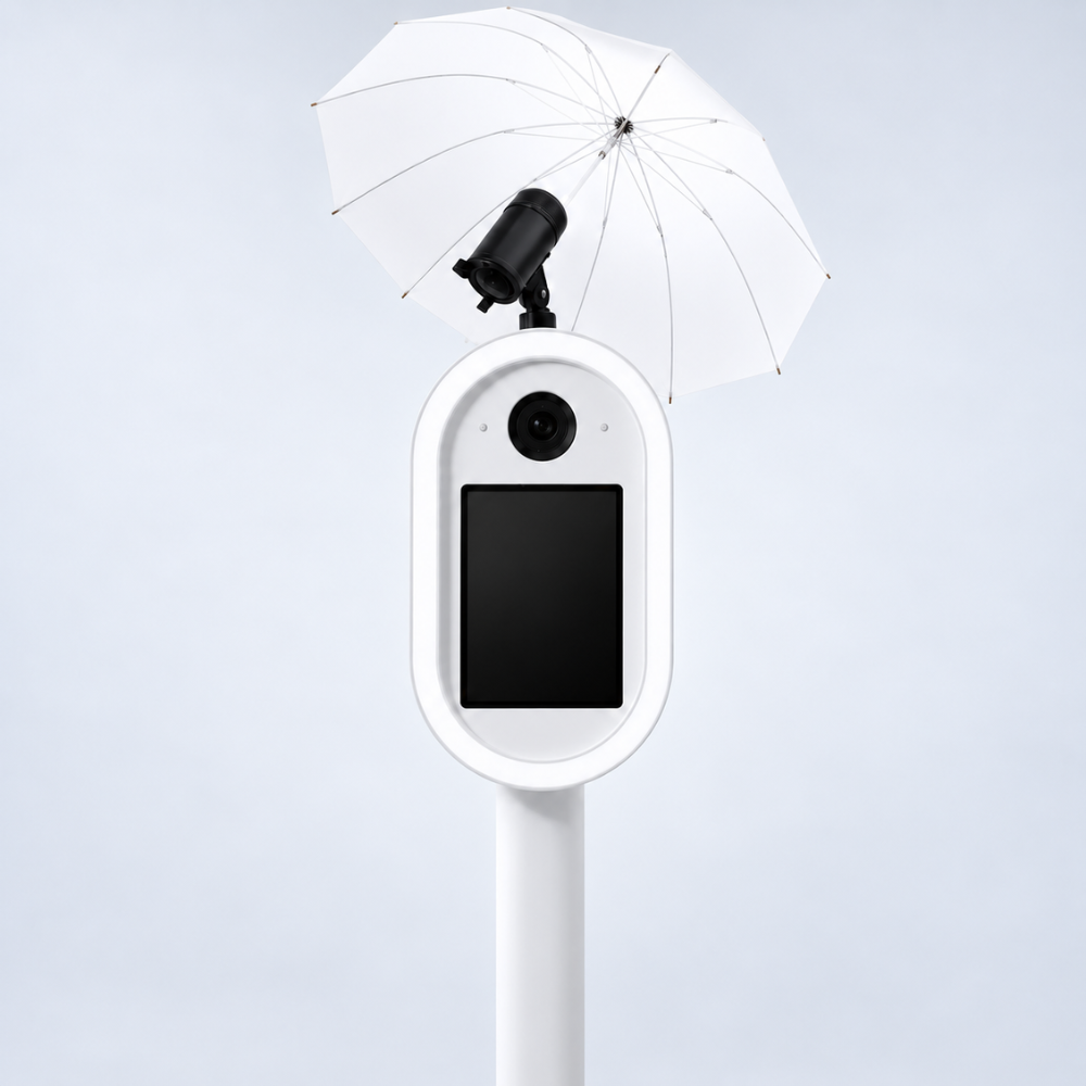 Core Memories Studio Print Booth with camera and lighting